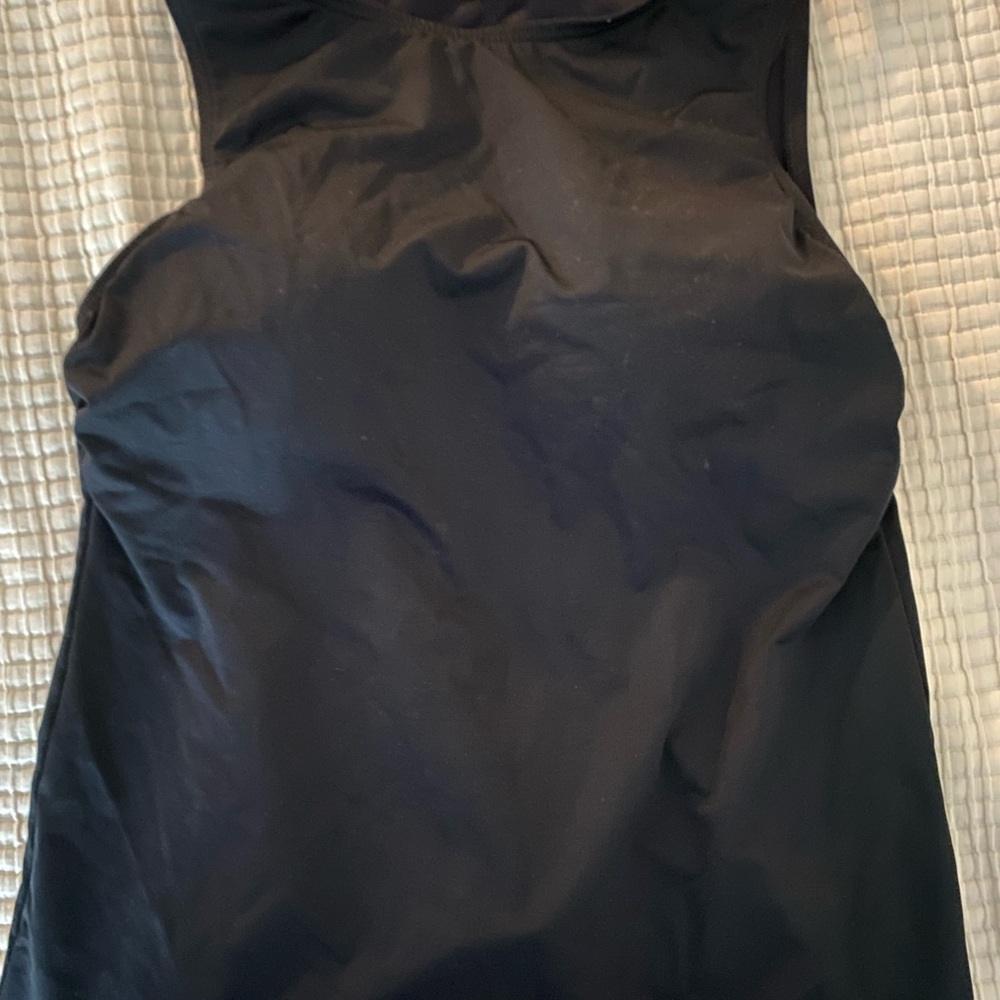 Lands' End Classic Black Tank Top